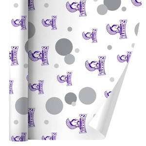 Winona State University Secondary Logo Gift Wrap Wrapping Paper Roll 30x72 - 1 of 4
