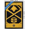 Trends International NBA Denver Nuggets - Logo 25 Framed Wall Poster Prints - 3 of 4