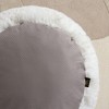 TOWN & COUNTRY LUXE CuddleTown Fuzzy Solid Donut Pet Bed - 3 of 4