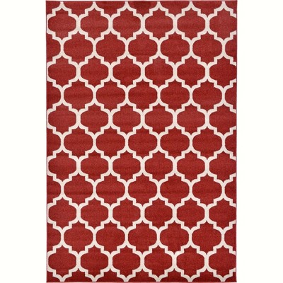 Unique Loom Trellis Philadelphia Geometric Indoor Woven Area Rug