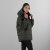 Members Only Women's Twill Block Puffer Oversized Jacket - 3 of 3