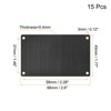 Unique Bargains Stainless Steel DIY Laser Printing Office Engraving Blank Tags 15 Pcs - 2 of 4