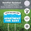 Big Dot of Happiness Apartment for Rent - Yard Sign Lawn Decorations - Party Yardy Sign - 3 of 4