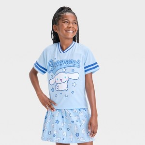 Girls' Cinnamoroll Spirit T-Shirt - Blue - 1 of 4