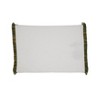 Saro Lifestyle Ornament Placemat (Set of 4), 13"x19", Ivory - 2 of 4