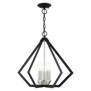 Livex Lighting Prism 5 - Light Chandelier in  Black - 1 of 4