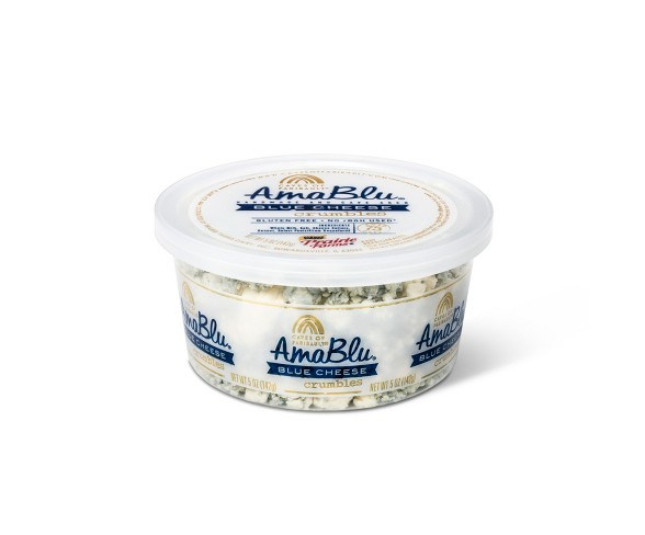 Amablu Blue Cheese Crumbles - 5oz