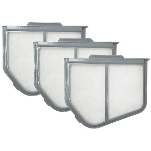 Nispira DC97-16742A DC61-02610A Lint Trap Screen Filter Replacement For Samsung Cloth Dryer AP5306681 PS4221839 DC61-03048A EAP4221839. 3 Packs - 1 of 4