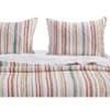 Greenland Home Fashions Sunset Stripe Multi Sham - 4 of 4