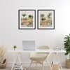 Stupell Industries Exotic Desert Oasis 2pc Framed Print Under Glass Set - 2 of 4