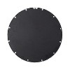 24" Diameter Brynley Decorative Wall Mirror White - Kate & Laurel All Things Decor: Glam Style, No Assembly Required - 3 of 4