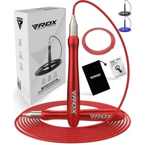 RDX Sports Jump Rope Non Slip Aluminum Handles, 10.3FT Tangle-Free 2 Adjustable Steel Cables Speed Rope, Fitness Exercise Weight Loss - 1 of 4