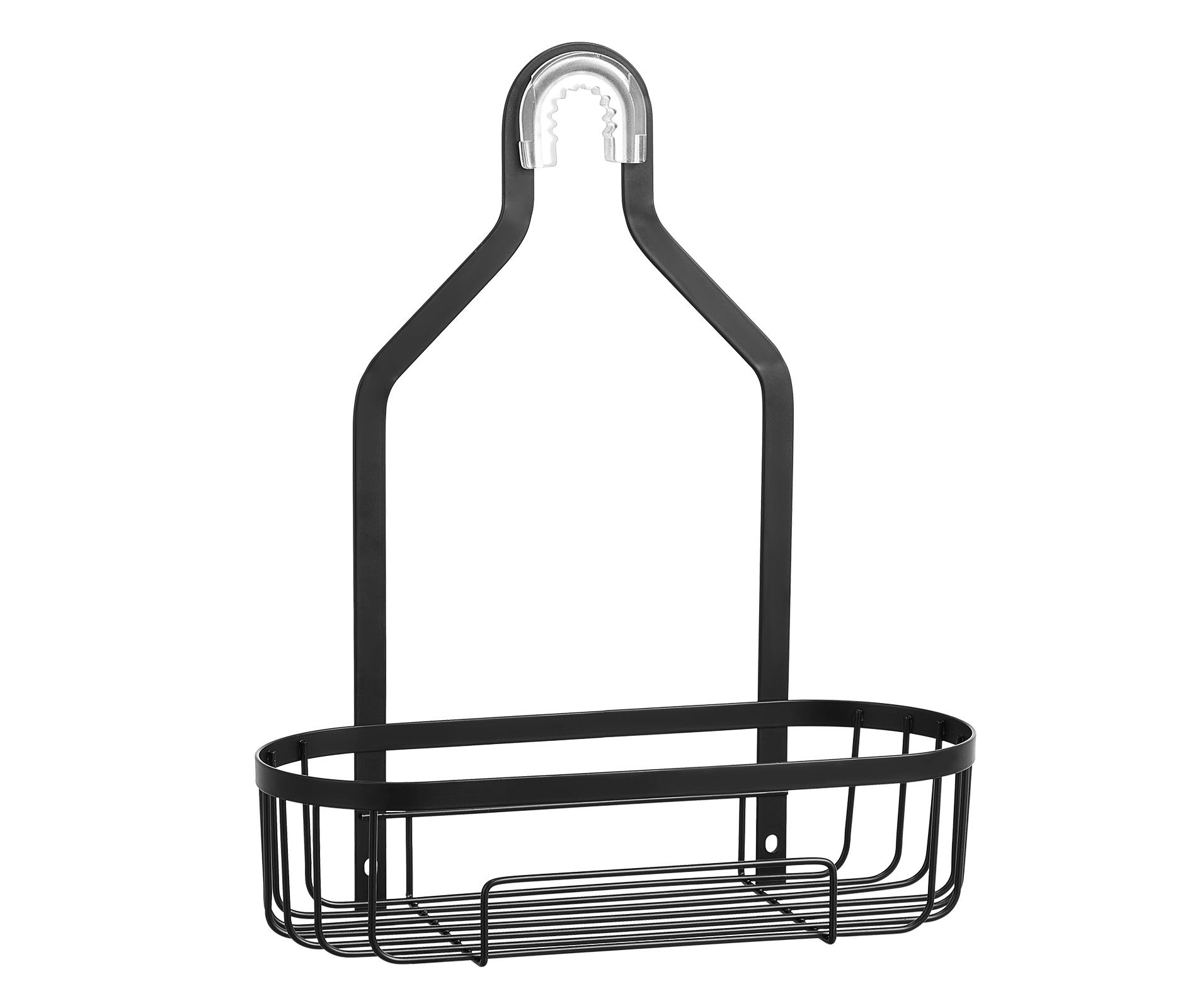VEVOR Shower Caddy, 3-Tier Hanging Bathroom Shower Storage Organization Shelves Rack Set, 40 lbs Large Weight Capacity, Matte Black