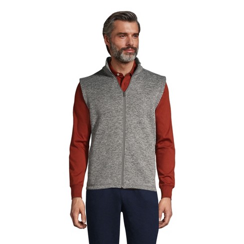 mens fleece vest tall