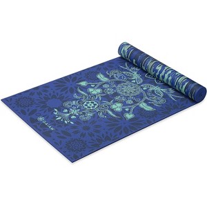 Extra Thick 6mm Yoga Mat, Reversible Non-Slip Print Exercise Mat for All Yoga Types, Pilate - 1 of 4