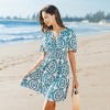 Women's Bohemian Printed V-Neck Beach Dress - Cupshe - 2 of 4