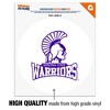 Winona State University Secondary Logo Automotive Car Window Locker Circle Bumper Sticker - 3 of 4