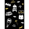 Batman Icons Black T-shirt Toddler Boy to Youth Boy - 2 of 3