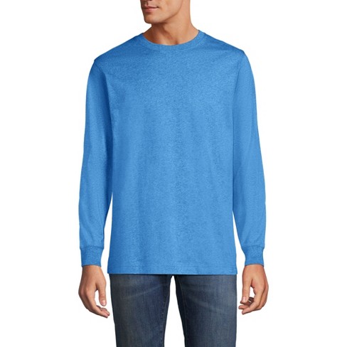 Lands' End Men's Super-t Long Sleeve T-shirt : Target