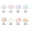 Unique Bargains 8mm Round Glass Beads for Bracelets for Bracelet Making DIY Crafts, Assorted Color 200 Pcs - 2 of 4