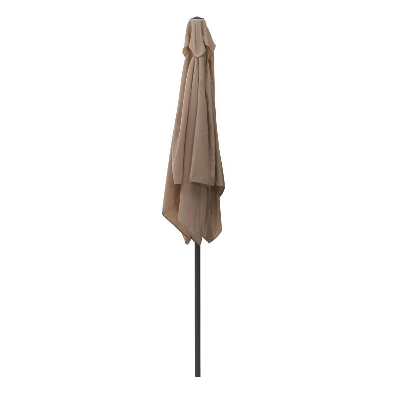 9' Square Titling Market Patio Umbrella with Base - CorLiving, 3 of 8
