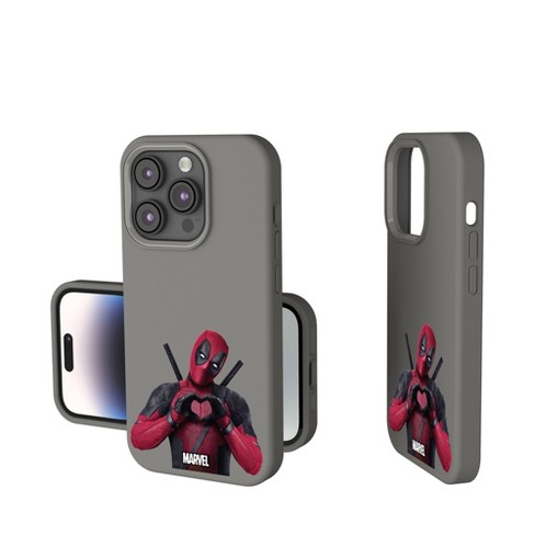 Keyscaper Marvel Badge Soft Touch Cell Phone Case for iPhone 15 Pro - image 1 of 4