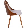 Anabelle Mid Century Modern Dining, Accent Chair - LumiSource - image 4 of 4