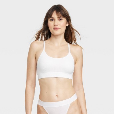 Women's Seamless Bralette - Auden™ White M : Target