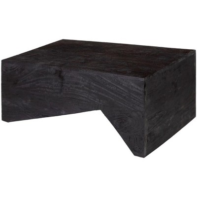 Mark & Day Fornach 15"H x 39"W x 22"D Modern Black Coffee Table