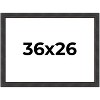 PosterPalooza | Traditional Black Picture Frame - UV Acrylic, Backing Board, Hanging Hardware Included - 2 of 4