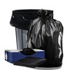 Plasticplace 56 Gallon Heavy Duty Trash Bags, Black (100 Count) - 2 of 3