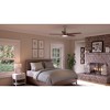 Urban Ambiance Luxury Traditional Indoor Ceiling Fan,  17.6"H x 52"W,  Brushed Nickel, UHP9140 - 2 of 4
