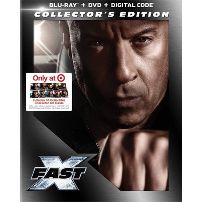 Fast X Target Exclusive (blu-ray Dvd Digital) : Target