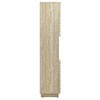 Modway Render Tall Linen Cabinet – Narrow Faux Travertine Storage Tower with Doors and Shelves - 4 of 4