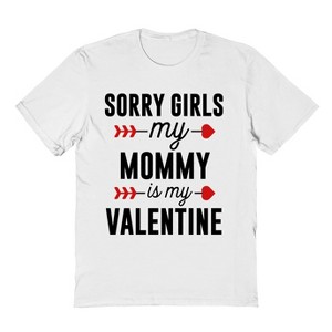 Rerun Island Men's Mommy Sorry Girls Short Sleeve Graphic Cotton T-Shirt - 1 of 3