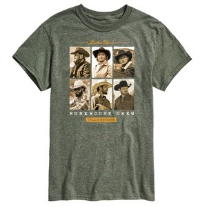Men's - Yellowstone - Bunkhouse Cowboy Crew Short Sleeve Graphic T-Shirt - 1 of 4