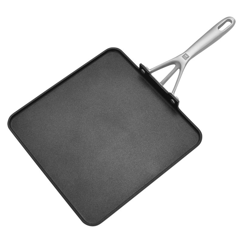 ZWILLING Motion Hard Anodized  11 x 11-inch Aluminum Nonstick Square Griddle, 3 of 7