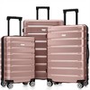 BEAFUP Hardshell Luggage Set 3 Piece, Durable ABS+PC Travel Suitcase with Spinner Wheels for Men Women (20/24/28 Inch) - 2 of 4
