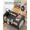 BabyBond All in 1 Baby Playard, Bassinet Bedside Crib, Pack and Play with Sheet, Diaper Changing Table, Portable Large Playard - 2 of 4