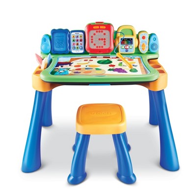 for sale online VTech Explore and Write Activity Desk Transforms Into Easel Chalkboard for Kids 80-195800 Multicoloured 