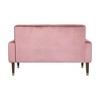 51.75” Upholstered Sofa Couch, 2 Seater Couch, Living Room Furniture Sofa, With Armrest, Button-Tufted, Modern Velvet Sofa - 4 of 4