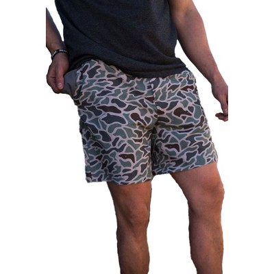 Burlebo Men's Everyday Shorts (retro Duck Camo, X-large) : Target