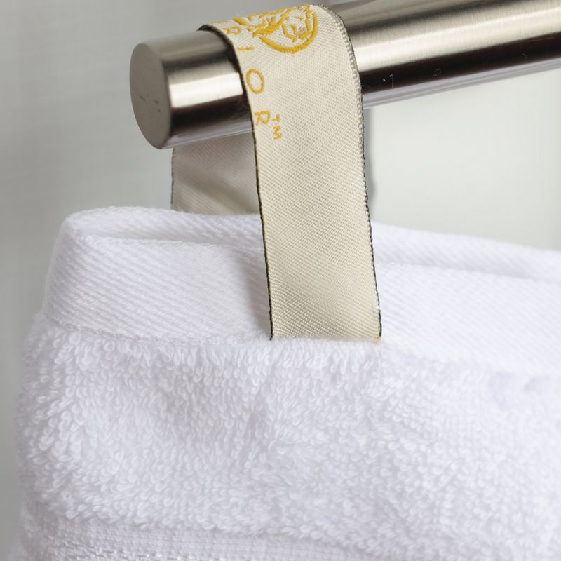 Premium Cotton Heavyweight Plush Highly-Absorbent Luxury Towel Set by Blue Nile Mills, 5 of 8
