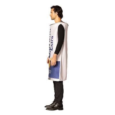 Imposta Costumes Adult Corona Extra Can Costume - Size One Size Fits Most - White