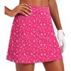 Ekouaer Golf Skorts for Woman High Waisted Active Skort Lightweight Tennis Skirt with 2 Pockets Workout Pickleball Sports - 4 of 4