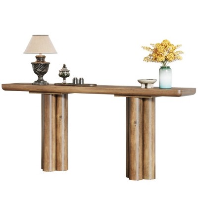 70.87-Inch Extra Long Console Table, Wood Sofa Table