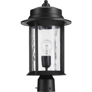 Quorum Lighting Charter 1-Light Outdoor Wall Sconce, Noir, 9.5W x 17H, Aluminum, Wet Rated - 1 of 1