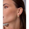 14K Gold Plated Sterling Silver Posts Enamel Flatback Stud Earrings for Women - Colored Chili Pepper Strawberry Peach Cherry Emoji Screwback Earrings - 4 of 4