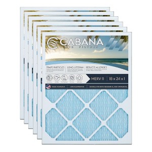 Cabana Air Filters HVAC Furnace Air Filters, MERV 11 - 1 of 4