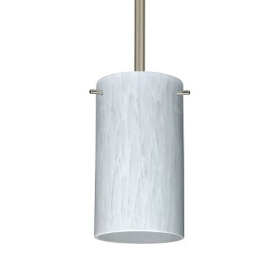 Besa Lighting Stilo 7 1 - Light Pendant in  Satin Nickel - 1 of 1